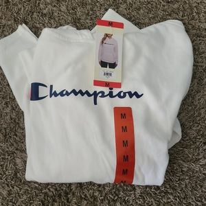 Champion Ladies' Lightweight Jersey Hoodie  (Wh